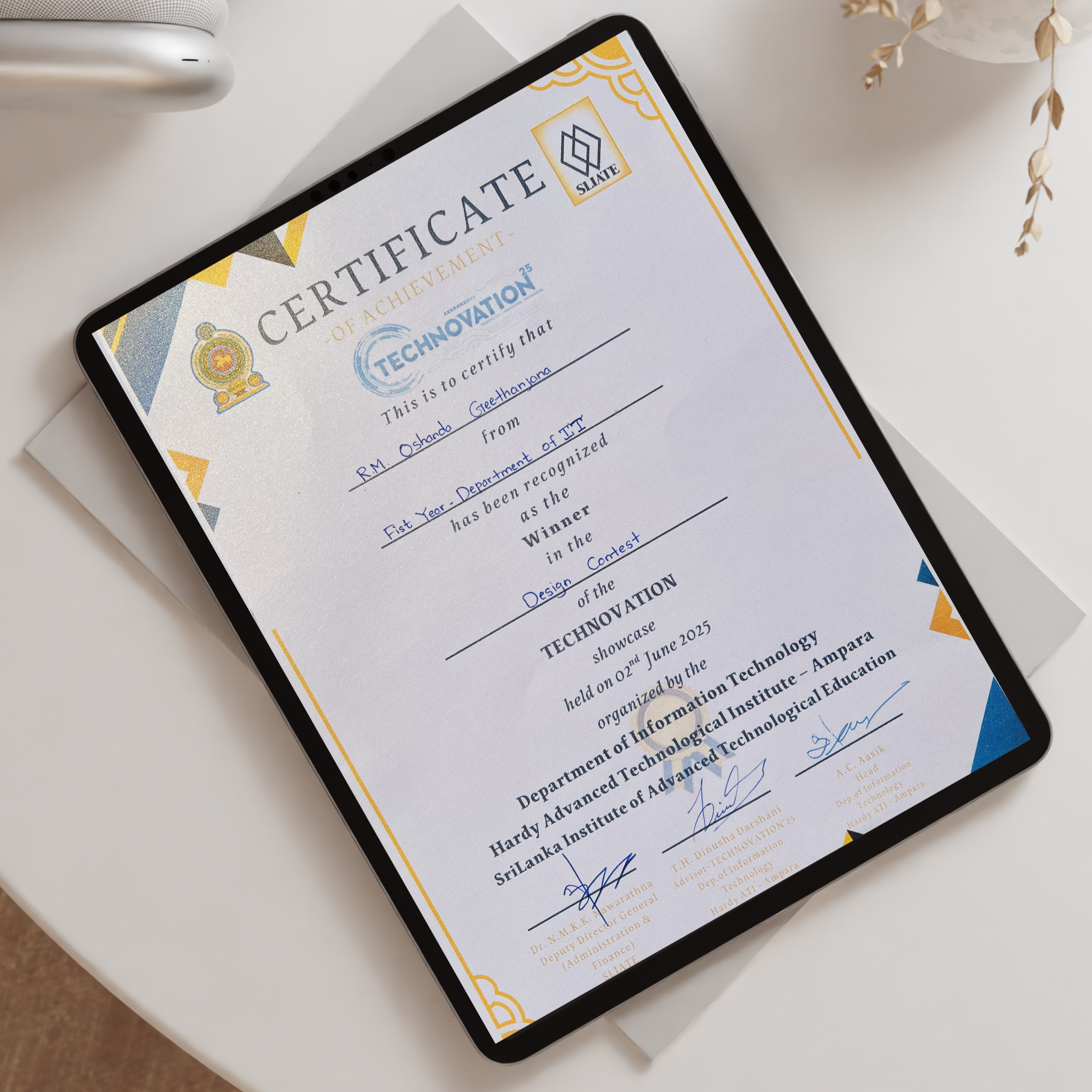 Technovation Design Contest Winner